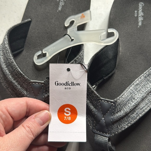 NWT Goodfellow & Co Men's Fred Flip Flop Sandals Gray Size S 7 / 8 - Picture 4 of 5